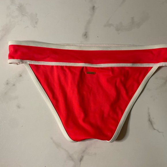 VICTORIA's SECRET Two Piece Bikini Top Bottom Colorblock Swimsuit Medium 32C - Picture 4 of 10